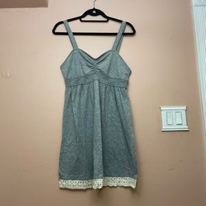Short gray dress